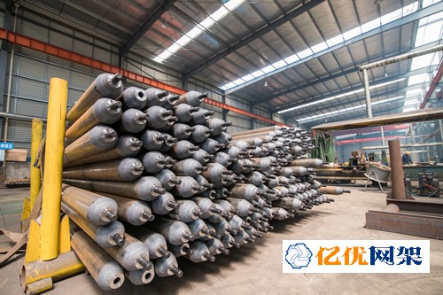 合作网架抛丸车间